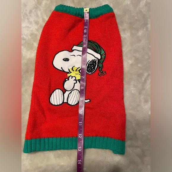 Set of 2 Christmas/Winter Pet Dog Sweaters Sz Med - Picture 4 of 10